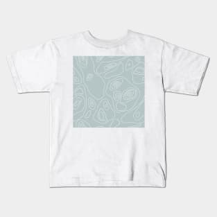 Topographic Pattern Kids T-Shirt